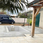 maconnerie neuve piscines bloc bancher polystyrène annonay